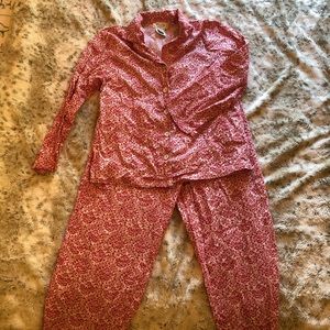 Talbots Pajama Set